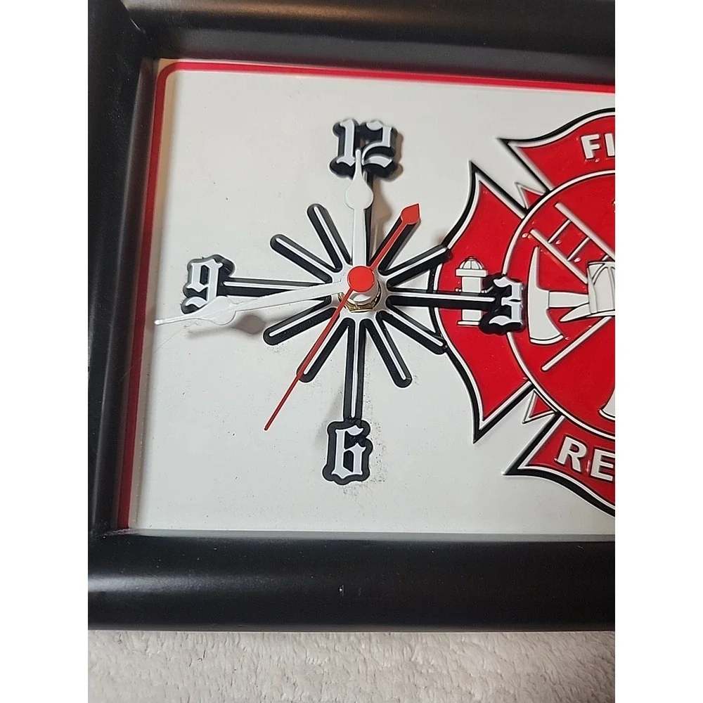 Fire Rescue Wall Clock‎